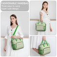 thumbnail image 6 of Green Cartoon Crocodiles Hearts Pattern Womens Lunch Box for Work,Insulated Large Lunch Bag for Tween and Teen,Loncheras Para Mujer,Leakproof Adult Lunch Bag for Work,Beach,Travel,Picnic,Camping, 6 of 7