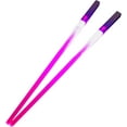 thumbnail image 2 of HSHDLDF Lightsaber Chopsticks Light Up LED Glowing Light Chop Sticks Multi-Color Light-Up Decor Lightsaber Reusable Sushi Lightup Sabers Chopsticks, 2 of 7