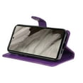 thumbnail image 4 of Nalacover Wallet Case for Google Pixel 7A, Card Slots Holder Magnetic Clasp Premium Luxury PU Leather Flip Folio Cover with Kickstand Wrist Strap Soft Silicone Shockproof Case,Purple, 4 of 8