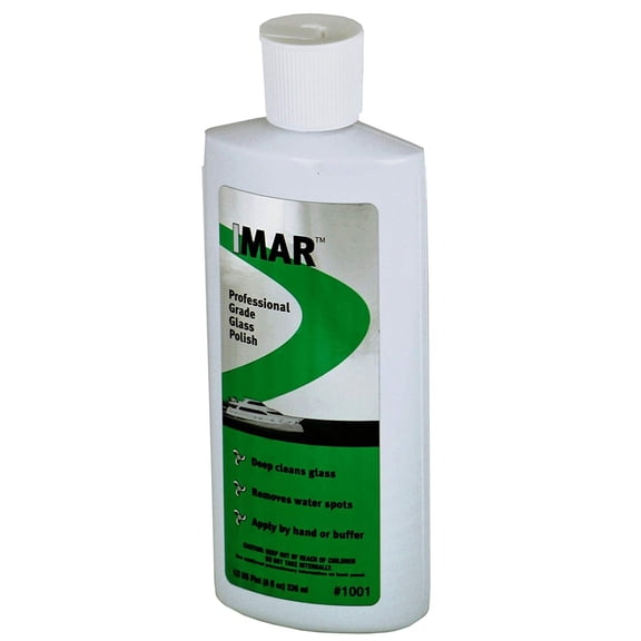 IMAR Professional Grade Glass Polish - 8 Oz Bottle
