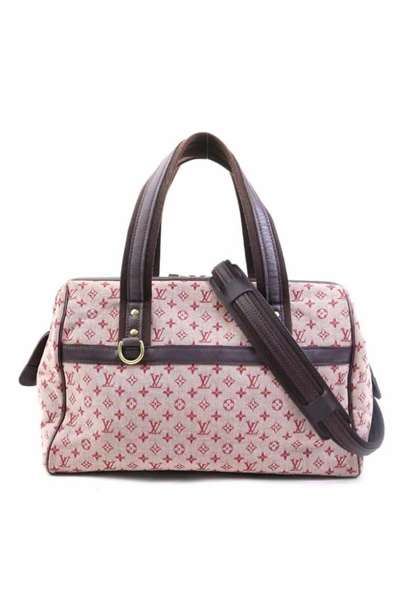 Pre-Owned Louis Vuitton Monogram Mini Josephine GM Handbag Shoulder Bag in Canvas,... (Good)