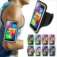 thumbnail image 2 of EpicGadget(TM) Universal Sports Gym Running Jogging Armband Case for iPhone X 8 Plus 7 Plus, Samsung Galaxy S9 Plus S8 Plus S7 edge S6 Note 8, LG G6, Google Pixel With Slots and Key Pocket (Blue), 2 of 4