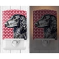 thumbnail image 2 of Caroline's Treasures LH9141CNL Flat Coated Retriever Hearts Love and Valentine's Day Portrait Ceramic Night Light,, 2 of 2
