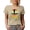 Tan, variant on Best Dad by Par, Retro Swinging Golfer, Golfing Enthusiast Father's Day, White T-Shirt, Large