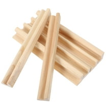 6 Pcs Mexican Train Holders Card for Playing Cards Baby Beige