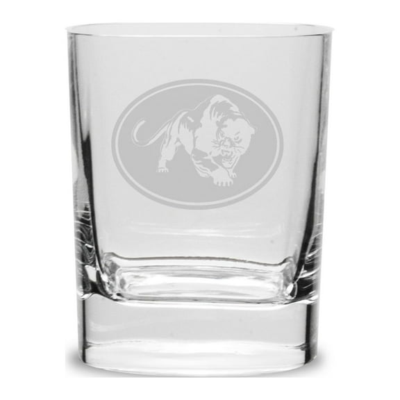 Jaguar 11.75 oz. Deep Etched Double Old Fashioned Glass