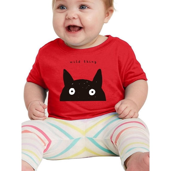 Cute Little Wild Thing. T-Shirt Infant -Image by Shutterstock, 24 Months