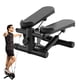 thumbnail image 1 of Sitting is the new smoking - Mini Escaladora Multifuncional con Bandas de Resistencia y Pedales Antideslizantes: Stepper Portatil, Monitor LCD y Regulador de Tensión, Escaladora para Ejercicio en Casa, 1 of 7