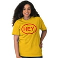 thumbnail image 4 of Hey Girl Funny Novelty TV Show Logo Plus Size Crewneck Graphic Tee Shirt Brisco Brands 3X, 4 of 5