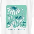 thumbnail image 3 of Instant Message - We Thrive In Kindness - Women's Short Sleeve Graphic T-Shirt, 3 of 6