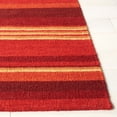 thumbnail image 3 of SAFAVIEH Striped Kilim Colbert Striped Area Rug, Red, 6' x 9', 3 of 8
