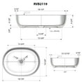 thumbnail image 3 of Ruvati 19-inch Avocado Lime Green epiStone Solid Surface Bathroom Vessel Sink, 3 of 9