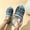 #19-Green, variant on Women's Slip On House Slippers, Plush Lining Roomy Round Toe Warm with Reindeer Snowflake Print Slip‑on Festive Holiday Indoor Slippers White