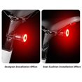 thumbnail image 4 of Bike Tail Light Smart,Brake Sensing Bicycle Rear Lights for Night Ride,Ultra Bright LED Back Lights,Type C USB Rechargeable,Cycling Safety Taillight Accessories(Double base), 4 of 5