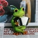 thumbnail image 5 of Decoraciones colgantes de tortugas, adorables adornos musicales de animales con estructura de resina, decoración de jardín caprichosa para espacios interiores y exteriores, gran idea de regalo, 5 of 5
