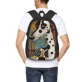 thumbnail image 5 of Balery Abstract Dalmatian Art Backpack for Men and Women - Durable 600D Oxford Cloth -Large Capacity, Water-Resistant School, Travel, and Hiking Bag, 5 of 7