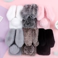 thumbnail image 2 of Furry Rabbit Design Phone Case Cover Compatible with Moto E6s (2020)/E6i, 2 of 6