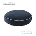 thumbnail image 5 of Happy Hounds Scout Round Reversible Pillow Dog Bed, Denim, Small, 5 of 7