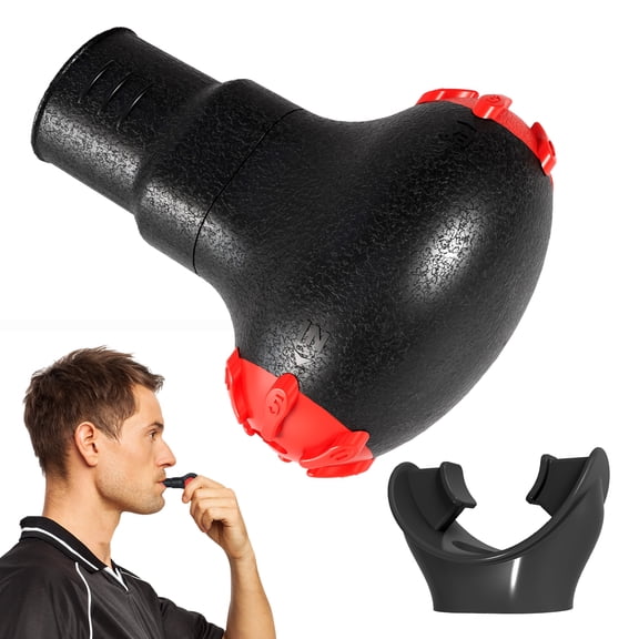 Sonmol Breathing Exercise Device for Lungs with 5 Resistance Levels & 2 Detachable Mouthpieces Muscle Trainer  Lung Exerciser Expander