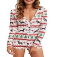 thumbnail image 1 of Grenouillères Grande Taille Pyjamas pour Femmes Combinaisons Bodycorn Shorts pour Femmes, 1 of 7