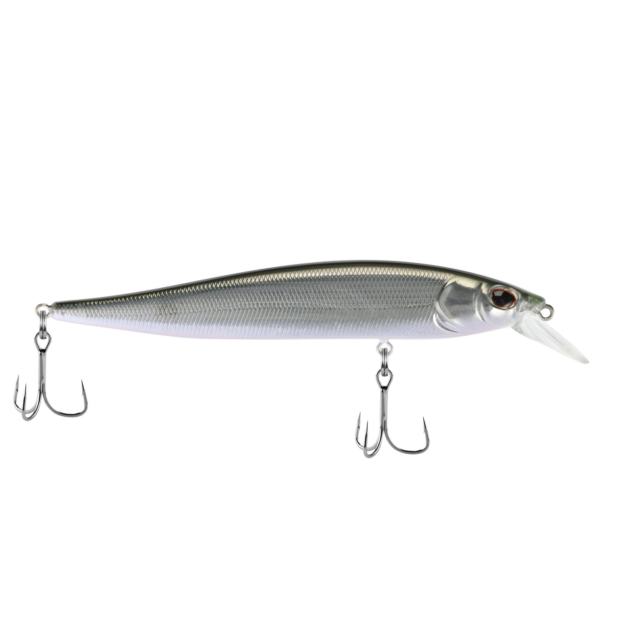 Berkley Stunna, 3 in, Jerkbaits, Silver Dolla (1 Count)