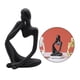 thumbnail image 2 of 3x Escultura de de Resina, Figuras de jes, Decoración Del Hogar, Arte Elegante, Adorno de para Oficina, Regalos de Cumpleañ Baoblaze Figura pensador abstracto, 2 of 8