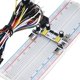 thumbnail image 2 of Mini Breadboard 65 cables de salto Módulo de alimentación de Breadboard para Arduino (MB102 blanco), 2 of 3