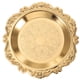 thumbnail image 1 of GOOHOCHY Disco de almacenamiento de joyas de estilo nórdico, organizador decorativo de artículos diversos, bandeja de escritorio para guardar comida, frutos secos, fotos y velas (dorado), 1 of 8