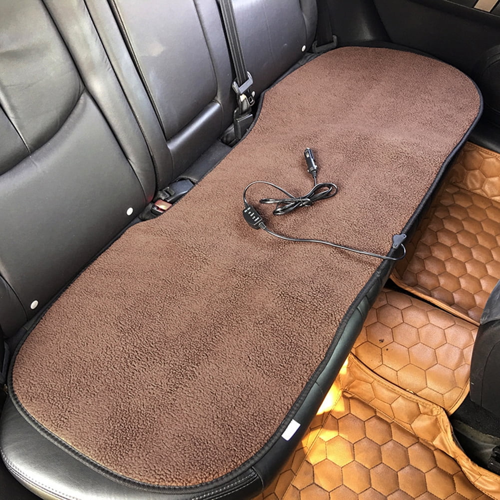 Akoyovwerve Heated Rear Seat Cushion 12V Heating Warmer Rear Pad Hot
