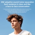 thumbnail image 2 of Maoww AI Intelligent Translation Headset For Seamless Multilingual Conversations Sport white Without screen, 2 of 6