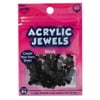 Acrylic Stones Black Jewels 5mm
