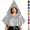 Silver, variant on Womens Witch Cloak Wet Look Hooded Poncho Shrug Tie Neck Gothic Vampire Halloween Costume Renaissance Festival Dressy Outfits Chic, Green, Free Size