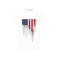 thumbnail image 5 of Yaoyar Men's Tie Dye Shirt Funny Rainbow Psychedelic Graphic Short Sleeve Crewneck Casual T-Shirt Tops, 5 of 5
