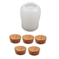 thumbnail image 5 of DINHEAROM Resin Jar Molds Storage Bottle Making Mold Multi 1 Set 2.7X3.4In Silicone, 5 of 8