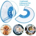 thumbnail image 3 of Collar isabelino para mascotas con rango de ajuste de comodidad. Collar para cachorros, perros y gatitos (azul)., 3 of 5