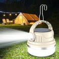 thumbnail image 6 of Beforeyayn Solar Rechargeable Camping Lantern, Long Lasting LED Hanging Light for Outdoor, Portable Tent Illumination with Dusk to Dawn Sensor, Water Resistant Emergency Lighting, 6 of 7