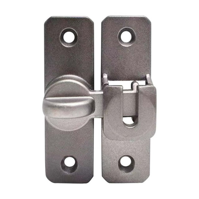 Leodye 1PCS 90-degree Sliding Door Lock Pin - Door Clip/Buckle Lock for Sliding Doors -2.95*0.87IN