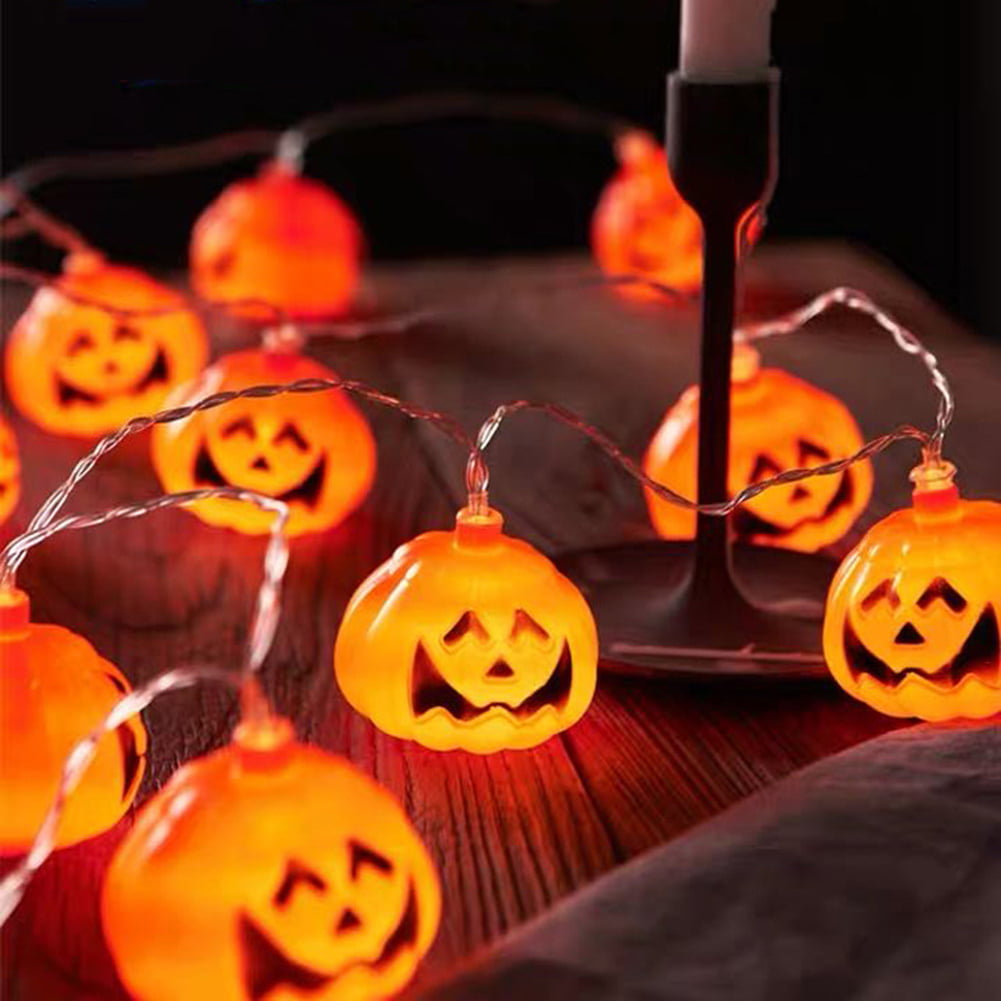 10/20 LED Pumpkins LED String Light for Halloween Decoration Party Home Decor 