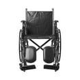 thumbnail image 2 of McKesson Wheelchair, Swing-Away Elevating Legrests, Detachable Arms - 18 in, 1 Ct, 2 of 4