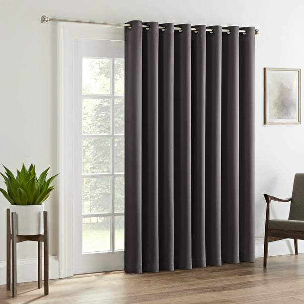 Eclipse Thermal Blackout Tricia Patio Door Window Curtain Panel Com - Single Patio Door Curtain Panel Eclipse Thermal Blackout Tricia Patio Door Window Curtain Panel Com - Single Patio Door Curtain Panel