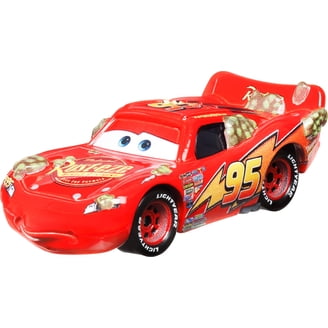 Disney Cars Race-O-Rama Dinoco Lightning McQueen Diecast Car
