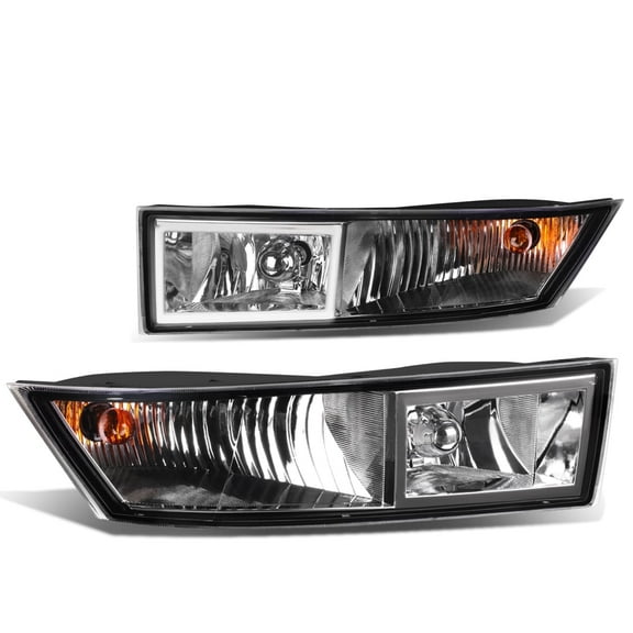 DNA Motoring For 07-14 Cadillac Escalade EXT ESV Clear Lens Bumper Fog Light Lamps Pair