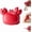 Red, variant on Crab Shaped Multifunctional Bottle Opener, 4 in 1 Magnetic Fridge Opener, Portable Box Cutter Kitchen Gadget, Household Beer Can Opener Decor Tool for Home Party Daily Use (Blue)