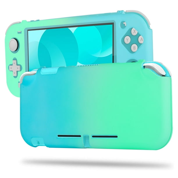 Hard Case For Nintendo Switch Lite Eeekit Protective Case For Nintendo Switch Lite Portable Hard Pc Protective Case Fit For Nintendo Switch Lite With Screen Protector Thumb Caps Purple Green