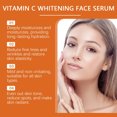 thumbnail image 4 of Vitamin C Facial Serum Brightens Moisturizes Replenishes Water Lightens Lines Nourishes Whitens And Antiaging Care Serum 30ml, 4 of 9