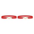 thumbnail image 1 of Minnieouse Cinturón de cintura elástico Universal correas de cuero con hebillas regalos del Día de San Valentín cinturones de accesorios de Type5 NO5, 1 of 6