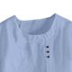 thumbnail image 5 of Xuyuer Women Tops Causal Summer Short Sleeve Oversized T Shirts Loose Blouses Fashion Round-Neck Comfy Women Tunic Tee Shirts Tops Loose Fit Regular Blouse, 5 of 5