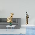 thumbnail image 2 of Adorno De Chimenea Con Escultura De Gato, Figura Decorativa De Mujer Tribal Africana, Ligera, Artesanal, Arte Femenino, Decoración Para El Hogar Y Hoteles, 2 of 8
