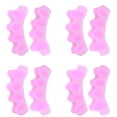 thumbnail image 4 of 4 Pairs Toe Separator Silica Gel 2‑Toe Seperater Correction Bunion Pain Relief Orthotics ToolPink Average Size, 4 of 9