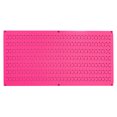 thumbnail image 3 of Wall Control 32" x 16" Horizontal Pegboard Tool Organizer, Pink (3 Pack), 3 of 8